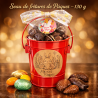 Seau de fritures de Pâques - chocolat noir et lait 130 g